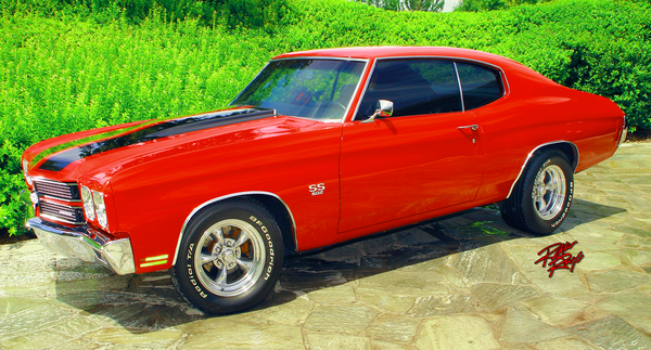 70 SS Chevelle Print