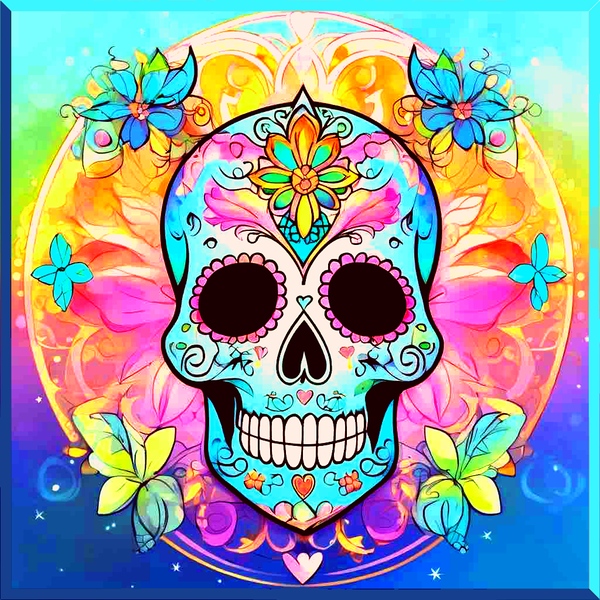 Sugar Skull Print