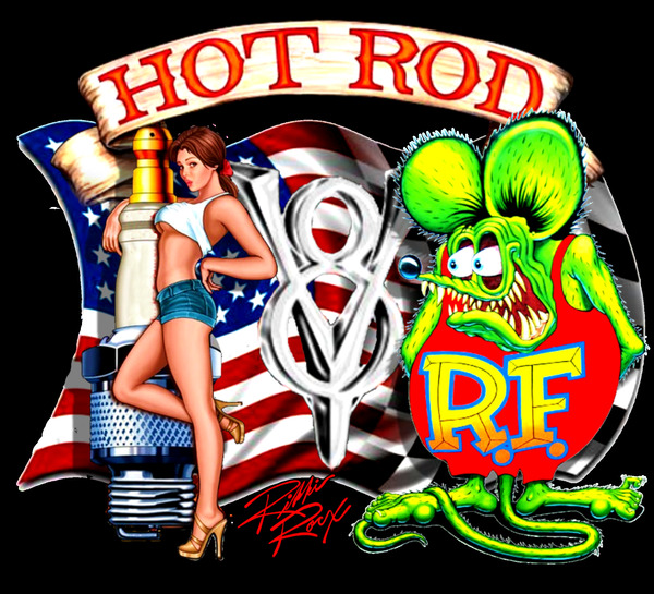 Hot Rod fink Print