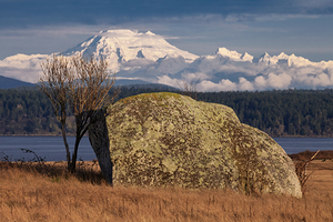 Mt. Baker from American Camp