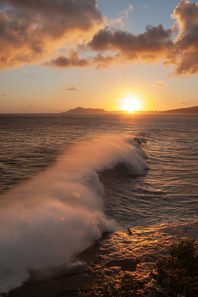 South Swell China Walls Portlock Hawaii Print