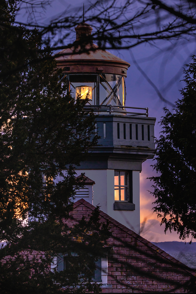Lime Kiln Lighthouse San Juan Island Print