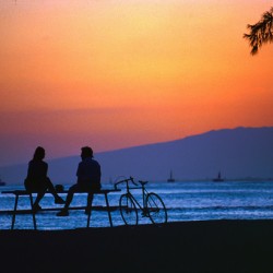 Sharing the Sunset Hawaii