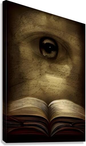 Forbidden Knowledge Canvas Print