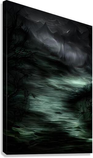 Misty Spring Canvas Print