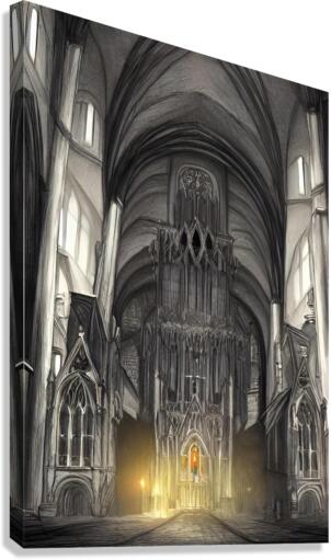 E Nomine Canvas Print