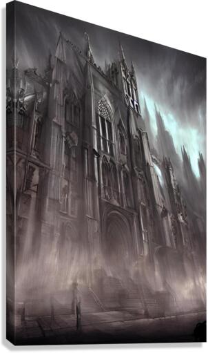 Gothic Cathedral Canvas Print