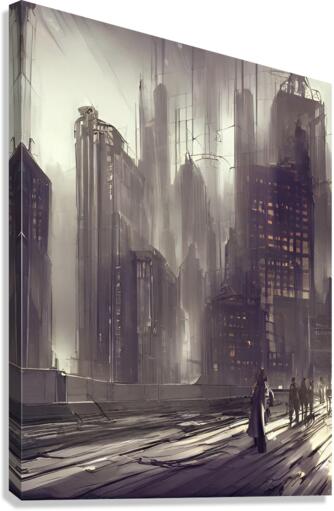 Riverwalk Canvas Print