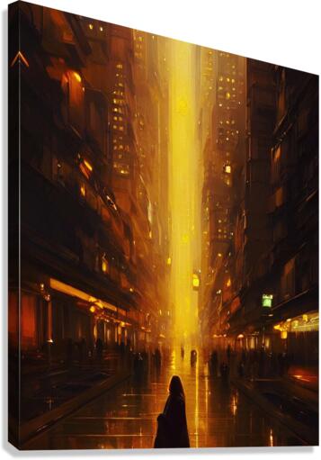 Downtown Canvas Print