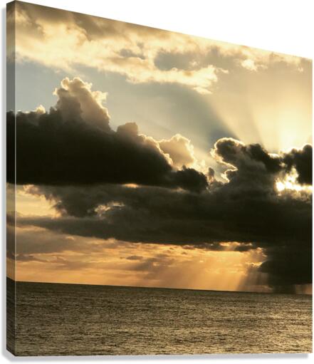 Ocean Sunset 8 Canvas Print