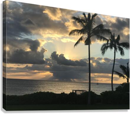 Ocean Sunset 6 Canvas Print