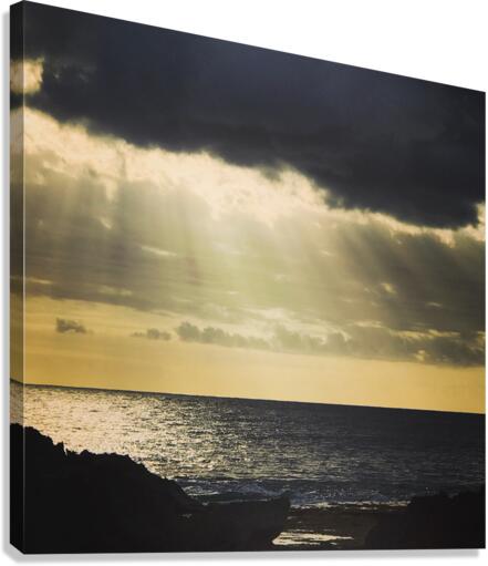 Ocean Sunset 4 Canvas Print
