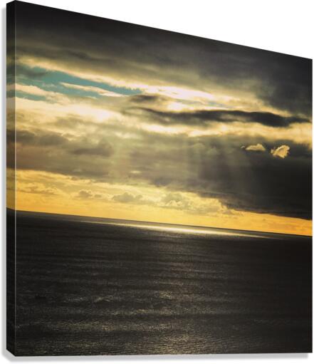 Ocean Sunset 1 Canvas Print