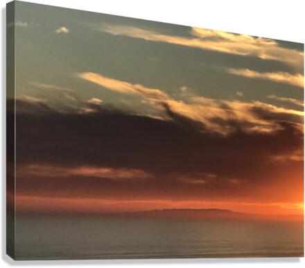 Ocean Sunrise 5 Canvas Print