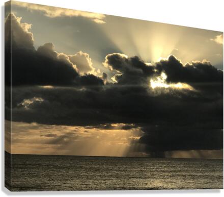 Ocean Sunset 11 Canvas Print
