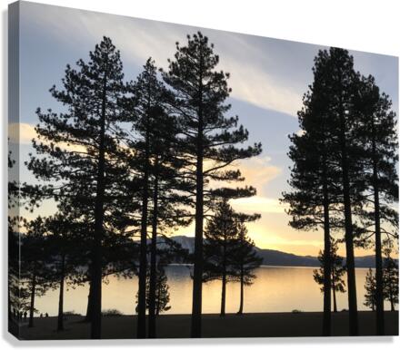 Tahoe Sunset Canvas Print