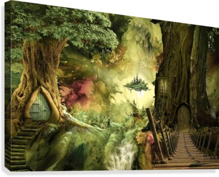 Enchanted Forest by Angel Photo Art Wall Art