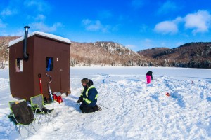 Pêche sur glace