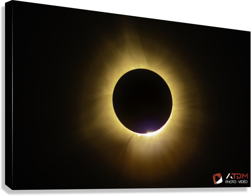 eclipse Canvas Print