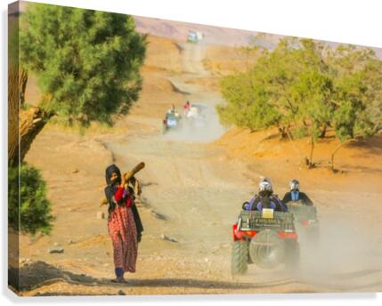 Rencontre Canvas Print