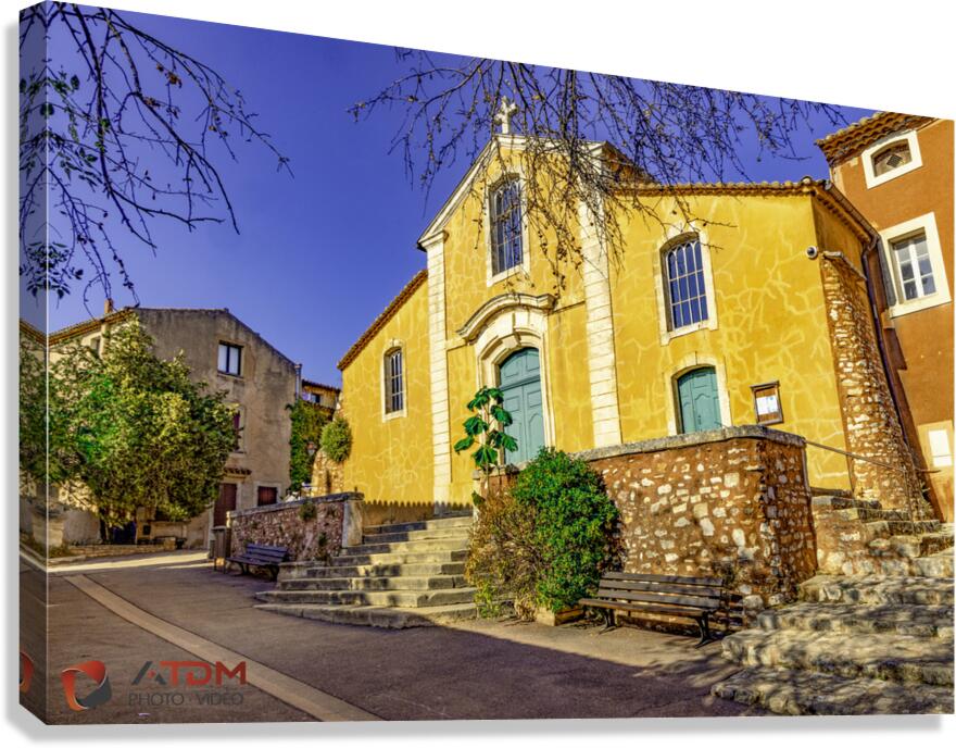 Eglise Canvas Print