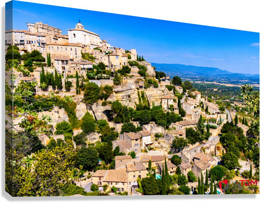 Gordes Canvas Print