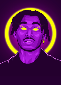 DDG Neon Rapper