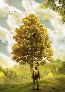 Elder Man Fantasy Art