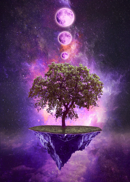 Floating Space Print