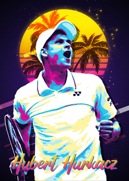 Hubert Hurkacz Print