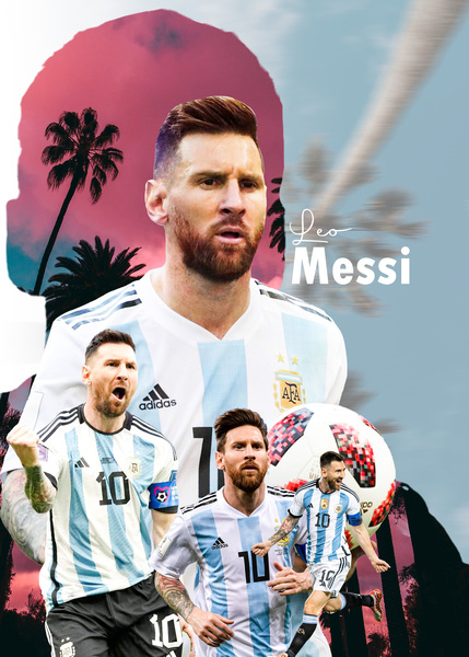 Leo Messi by Colorize Studio