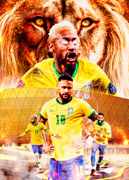 Neymar Jr Print