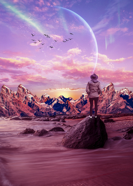 See the space Print