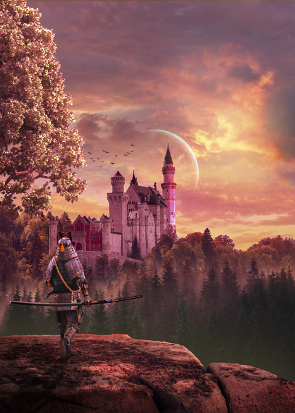 The Secret Kingdom - Fantasy Illustration by Colorize Studio