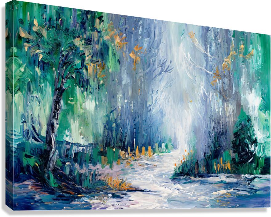Forest Journey Canvas Print