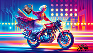 Running late by Joan Barrios