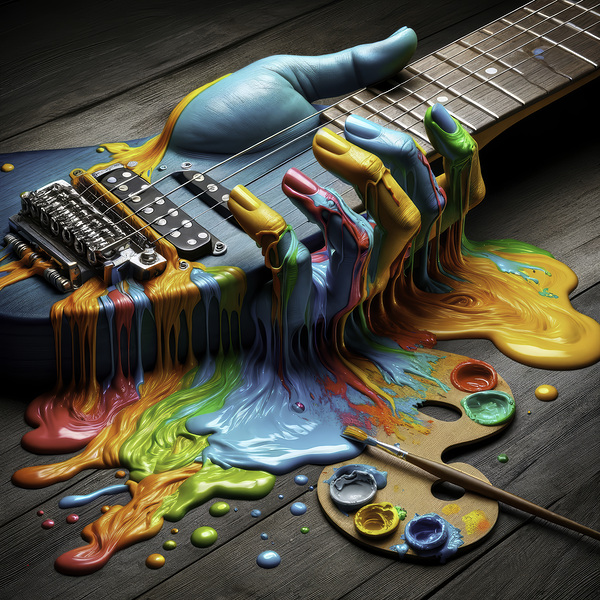GuitarPuddle Print