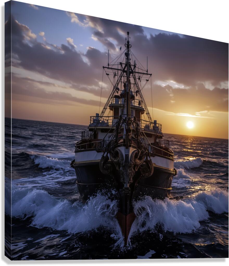 Ship 3 Canvas Print