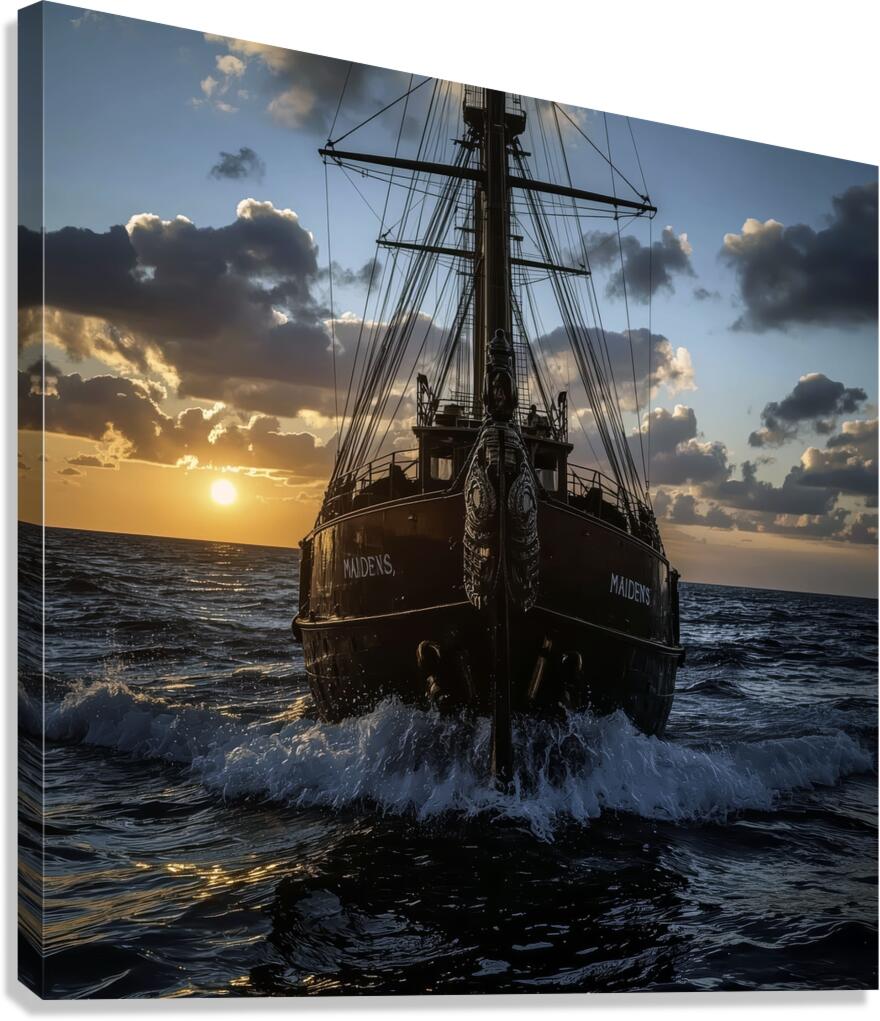 Ship 13 Canvas Print