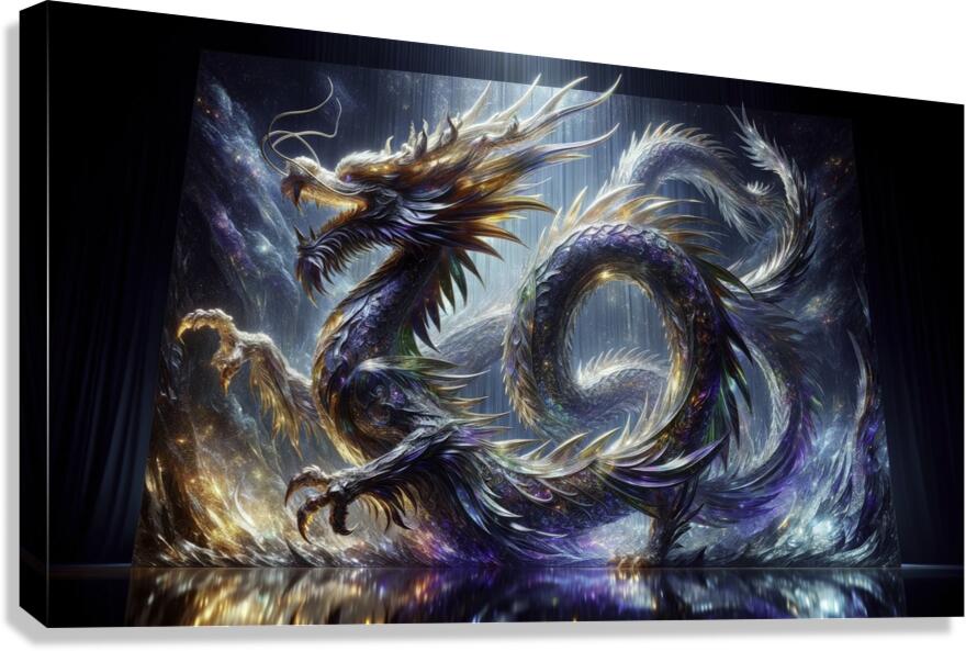  Diamond Dragon  Canvas Print