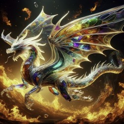 GLASS DRAGON FLAMES