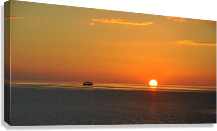 chott el jerid Canvas Print