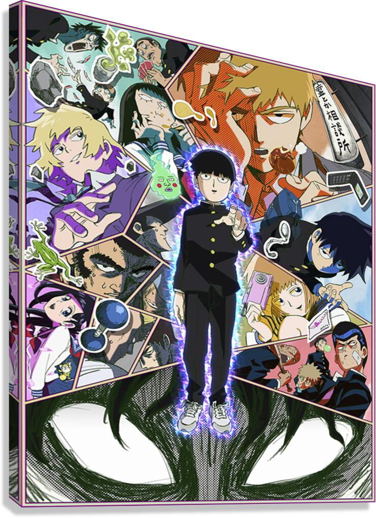 mob psycho Canvas Print