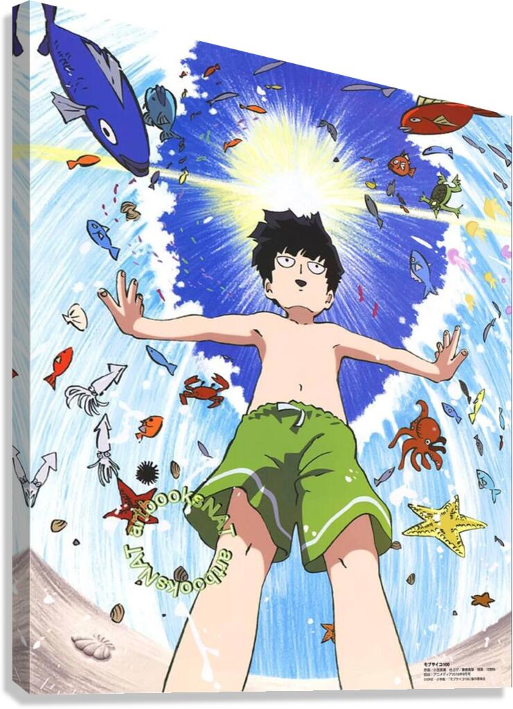 mob psycho Canvas Print