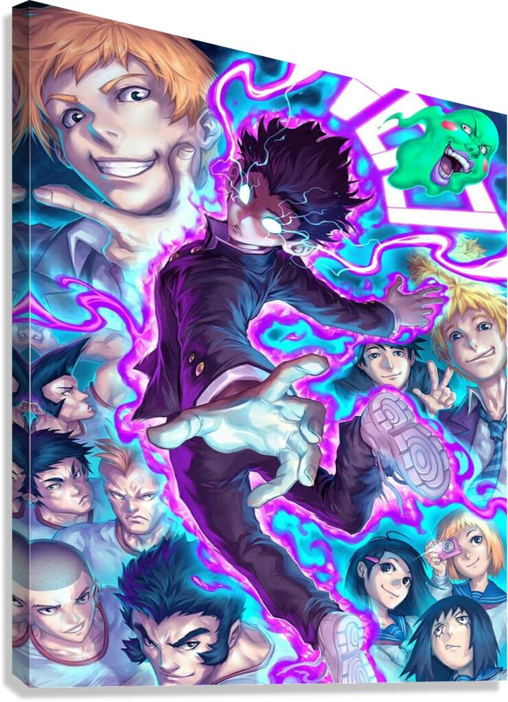 mob psycho Canvas Print