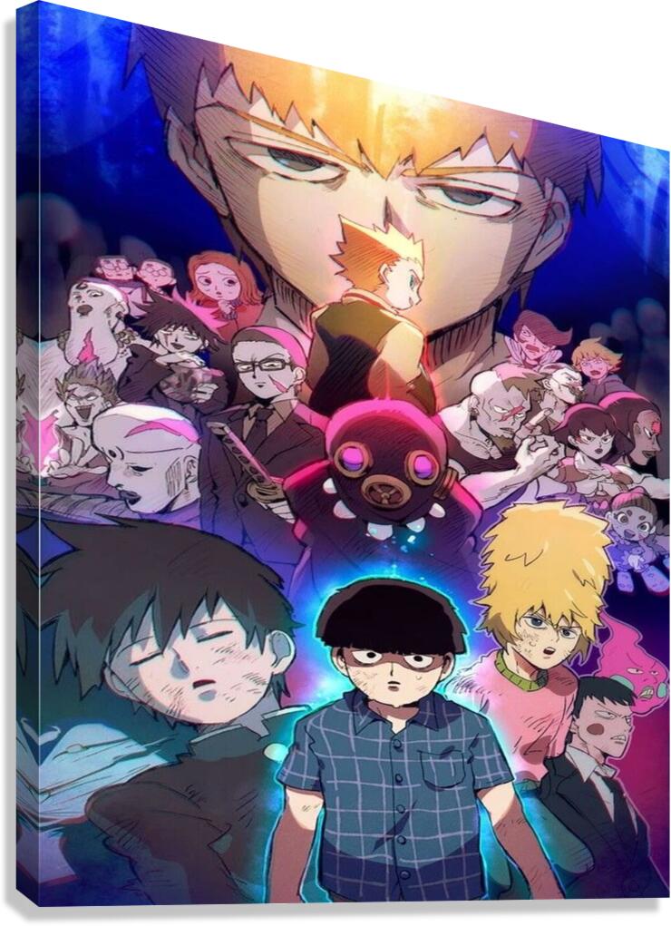 mob psycho Canvas Print
