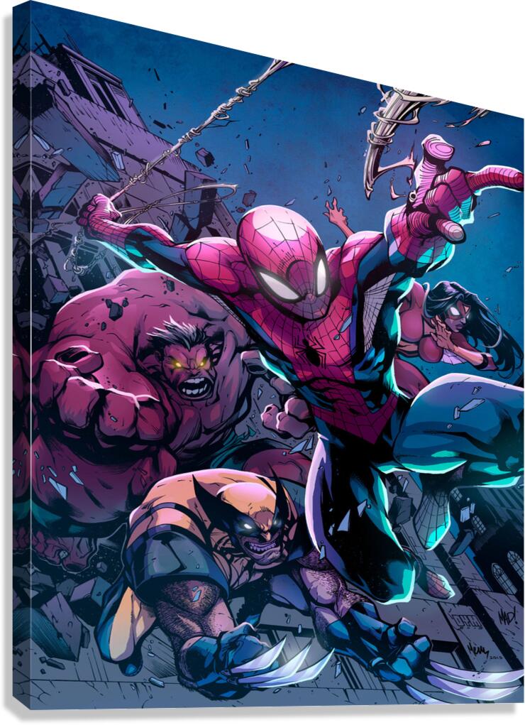 Spider Man Canvas Print