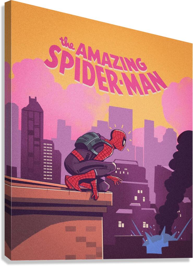 Spider Man Canvas Print