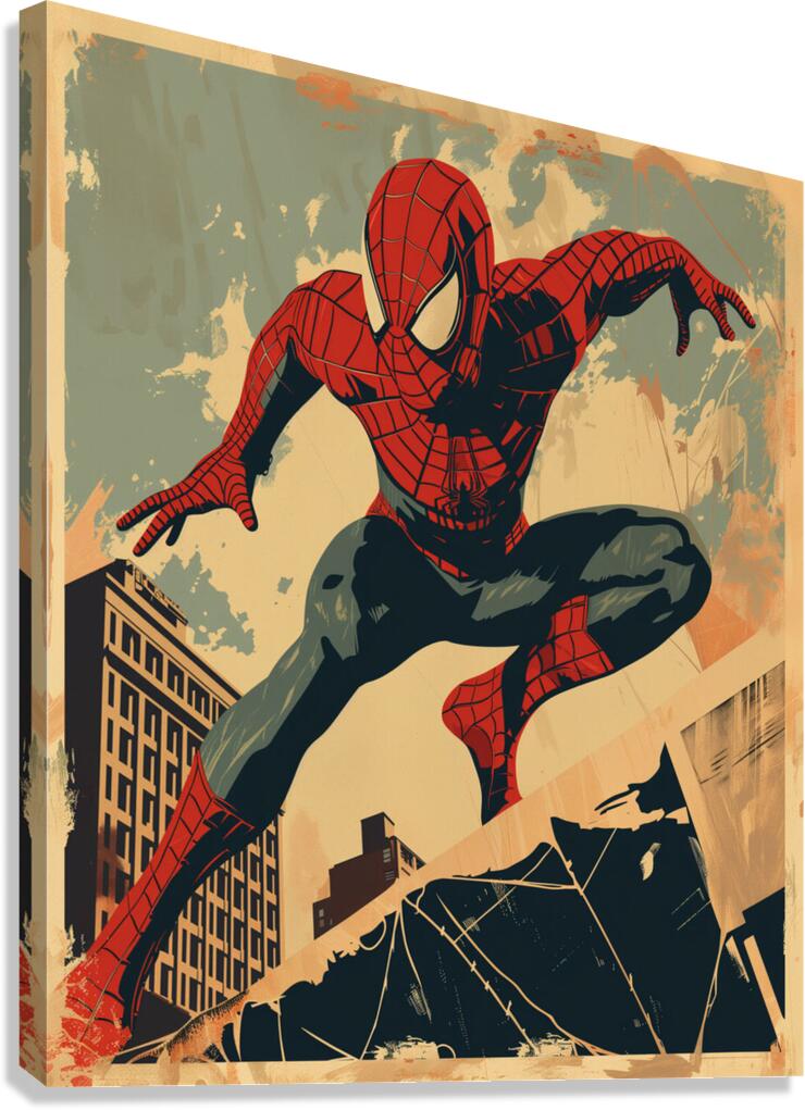 Spider Man Canvas Print