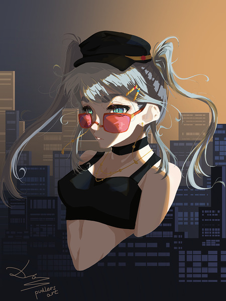 Salian   in the city  Print